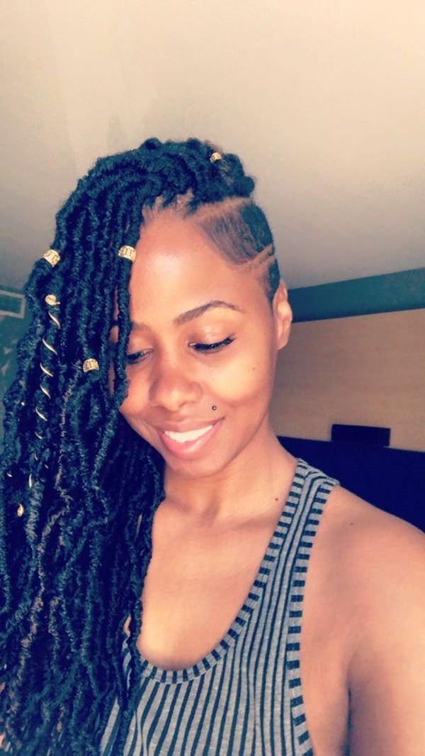 95 Bold Shaved Hairstyles For Women Regarding Most Recently Side Shaved Cornrows Braids Hairstyles (View 21 of 25)