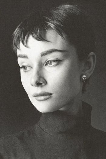 Audrey Hepburn Portrait#cecil_beaton For #vogue In 1954 Inside Most Recent Audrey Hepburn Inspired Pixie Haircuts (Photo 12 of 25)