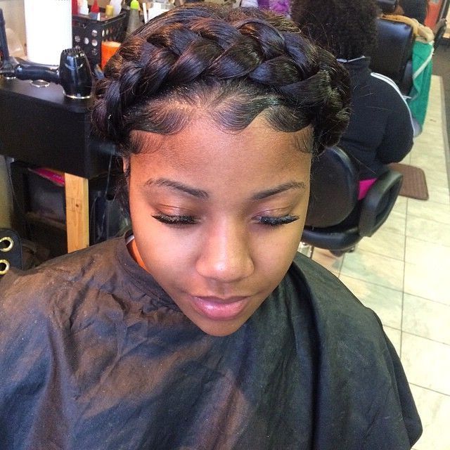 Beautiful Goddess Crown Braid | Natural Hair Styles, Hair Intended For Most Recent Crown Cornrow Hairstyles (View 8 of 25)