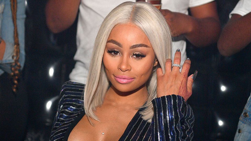 Blac Chyna Trades In Bob For New Long, Black Hair | Stylecaster Intended For Jet Black Chin Length Sleek Bob Hairstyles (View 20 of 25)
