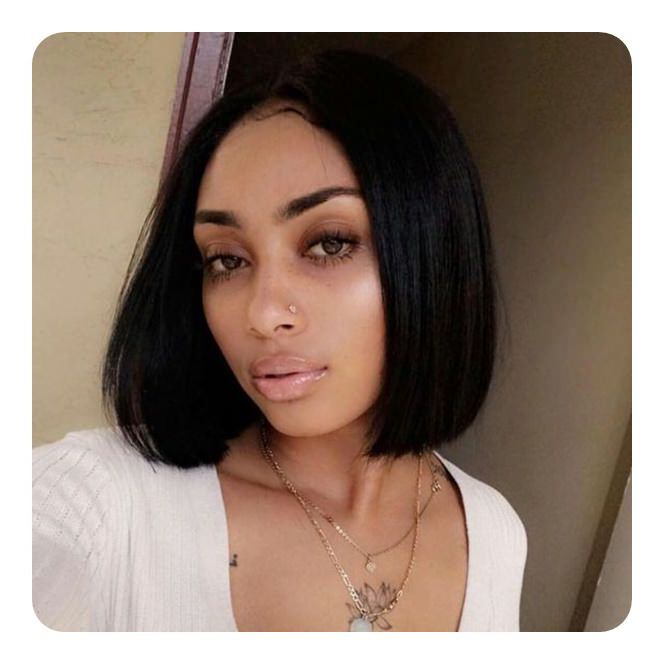 Blunt Cut Bob – Rock Your Edge With 100+ Haircuts To Choose From With Jet Black Chin Length Sleek Bob Hairstyles (View 4 of 25)