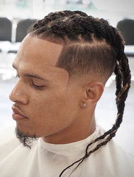 Braids For Men: 35 Of The Most Sought After Hairstyles (2020) Within Most Up To Date Tapered Tail Braid Hairstyles (Photo 22 of 25)