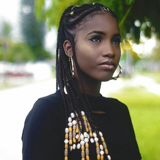 Braids With Beads: Hairstyles For A Beautiful And Authentic With Best And Newest Beaded Braids Hairstyles (Photo 2 of 25)