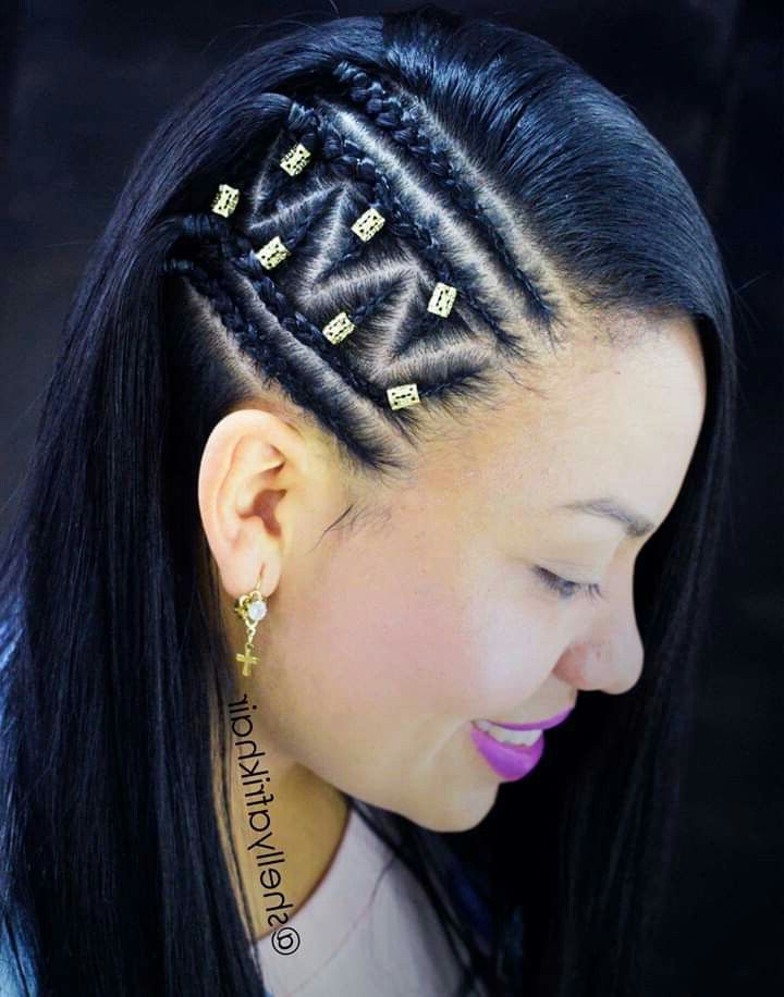 Hair Accent | Natural Hair Styles, Braided Hairstyles, Box With Latest Cornrow Accent Braids Hairstyles (View 3 of 25)