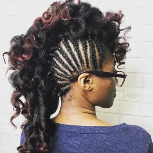 Keepin' It Edgy: 11 Faux Hawk Braid Styles For A Bold Look Throughout 2020 Faux Hawk Braid Hairstyles (View 11 of 25)