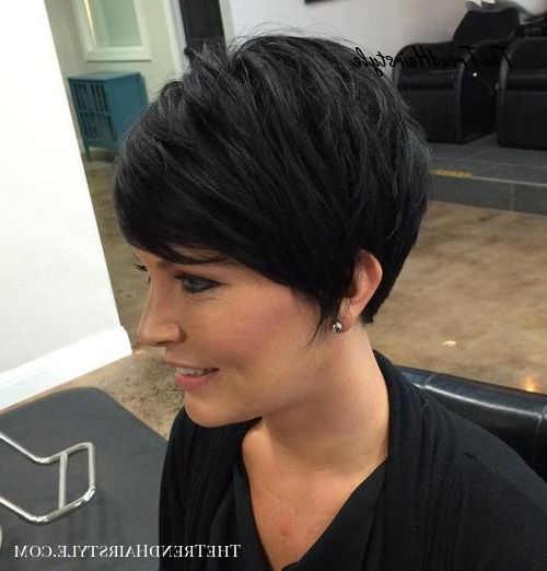 Layered Long Pixie Cut – 60 Gorgeous Long Pixie Hairstyles Within Best And Newest Smooth Shave Pixie Haircuts (Photo 17 of 25)