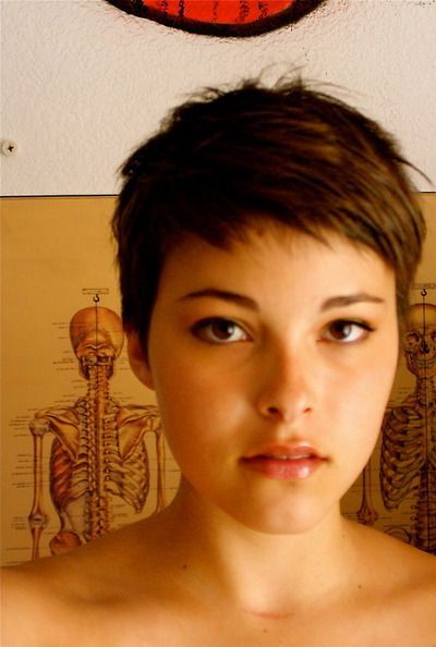 Love The Shattered Bangs. … | Short Pixie Haircuts, Pixie For Newest Shattered Choppy Bangs Pixie Haircuts (Photo 4 of 25)