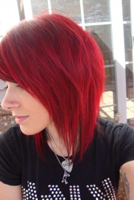 Manic Panic Red Hair Skintone How To Dye | Red Bob Hair, Red With Bright Red Bob Hairstyles (Photo 9 of 25)