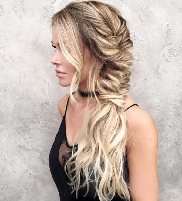 Messy Side Fishtail For Long Hair | Hair, Long Hair Styles In 2020 Messy Side Fishtail Braid Hairstyles (Photo 1 of 25)