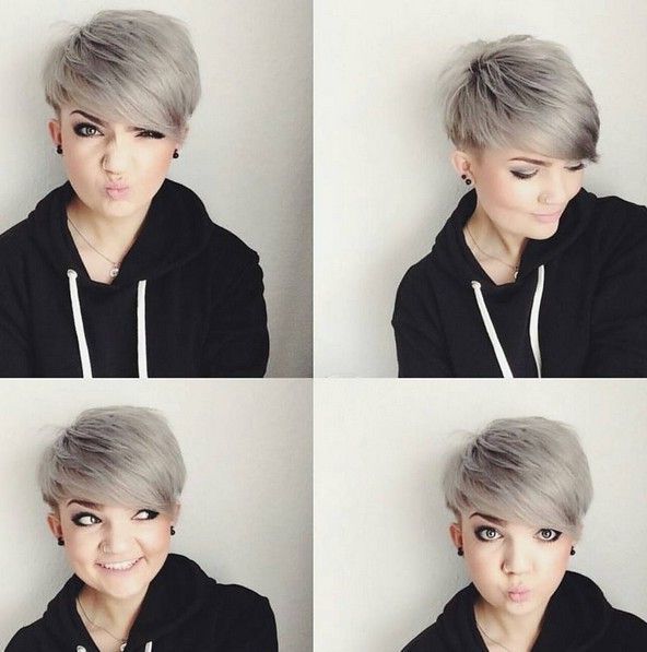 Pin On My Style Throughout Most Recent Pixie Haircuts For Round Face (View 5 of 25)