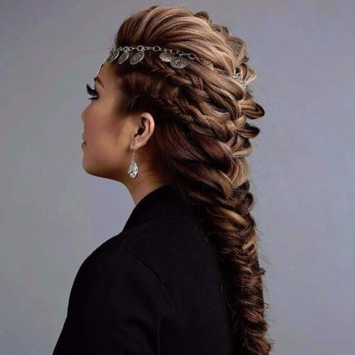 See 50 Ways You Can Rock Braided Mohawk Hairstyles | Hair In 2020 Faux Hawk Braid Hairstyles (View 6 of 25)