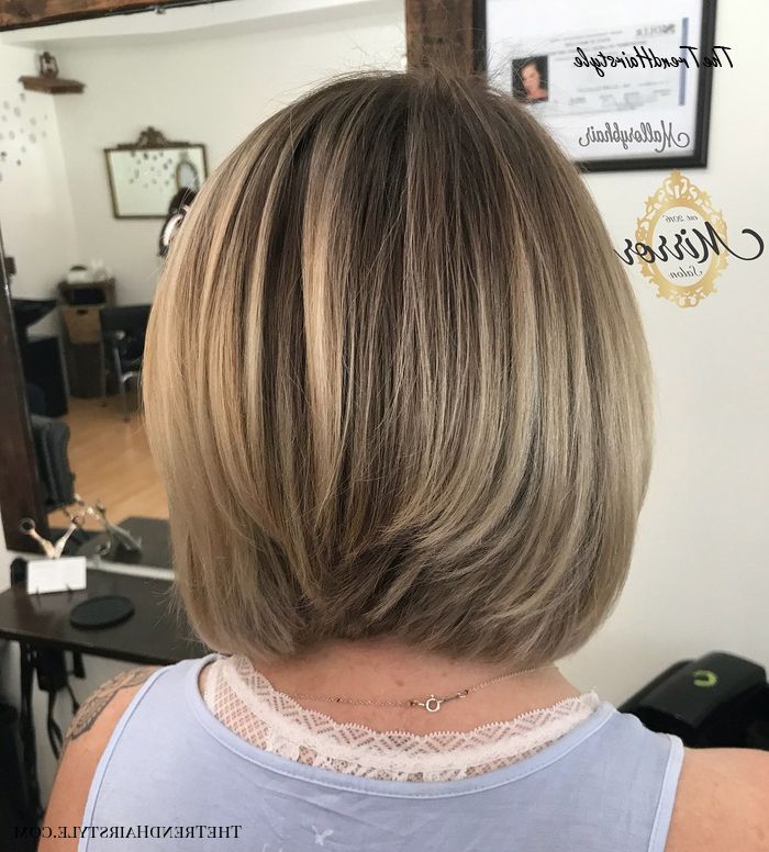 Shaggy Inverted Bob – 50 Trendy Inverted Bob Haircuts – The Throughout Stacked Swing Bob Hairstyles (View 13 of 25)