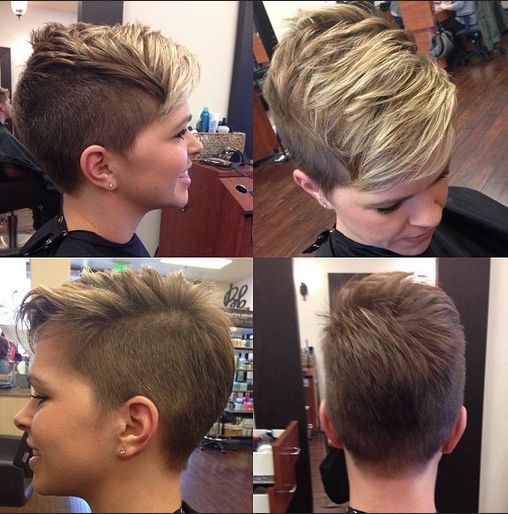 Shaved Pixie Cut – Stylish Short Hairstyle For Women Within Latest Smooth Shave Pixie Haircuts (Photo 5 of 25)