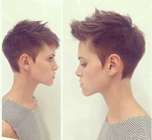 Short Pixie Haircuts 15 In 2020 | Short Pixie Haircuts Within Best And Newest Androgynous Pixie Haircuts (View 15 of 25)