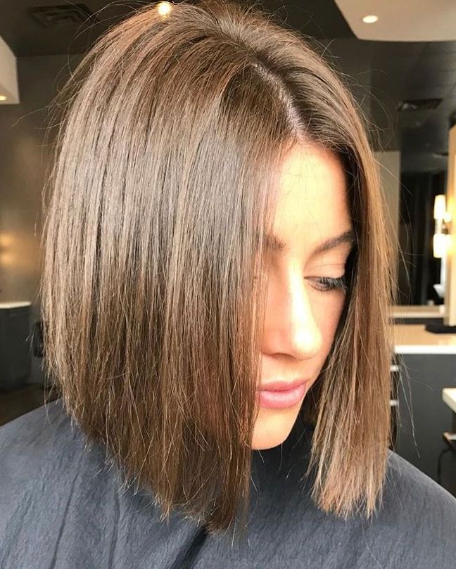 Featured Photo of 25 Collection of Sleek Blunt Bob Hairstyles