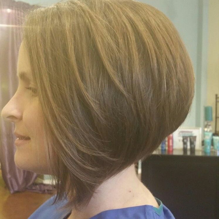 Stacked Swing Bob | Short Hair Styles, Stacked Angled Bob Throughout Stacked Swing Bob Hairstyles (View 17 of 25)