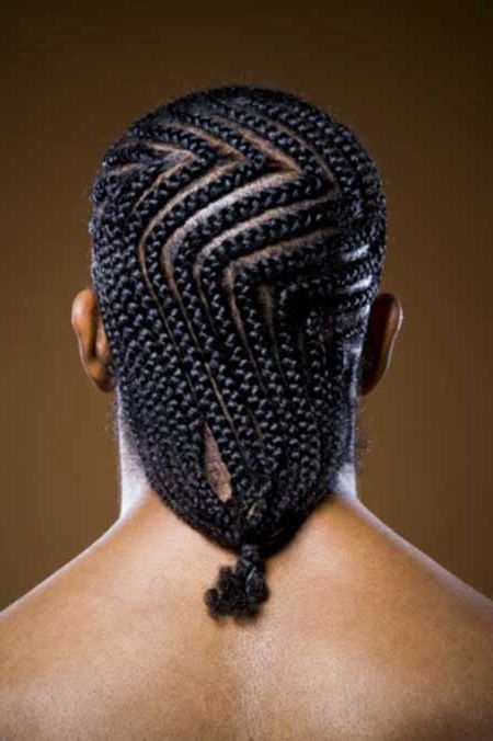 The Zigzag Cornrows Dreadlock Hairstyle For Men ~ Cool Pertaining To Best And Newest Zig Zag Cornrows Hairstyles (Photo 13 of 25)