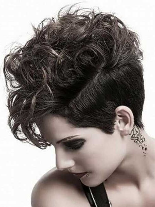 Trendy Curly Pixie Cuts | Hair Cuts! | Short Curly Haircuts Pertaining To Most Popular Edgy &amp; Chic Short Curls Pixie Haircuts (Photo 21 of 25)