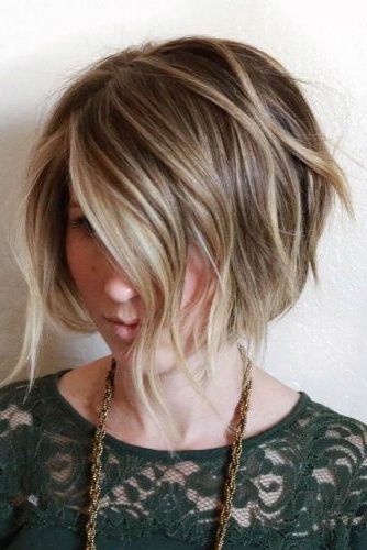 Trendy Messy Bob Hairstyles Are The Most Flattering  (View 12 of 25)