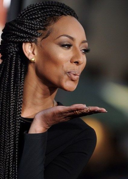 What Do You Think Of Keri Hilson's Braids? I Love Them! I Inside Most Recently Slicking Down Braids Hairstyles (Photo 6 of 25)
