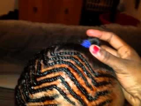Zig Zag Braids – Youtube Intended For Most Recently Zig Zag Braids Hairstyles (View 22 of 25)