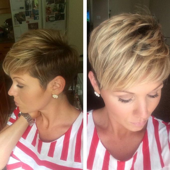 19 Incredibly Stylish Pixie Haircut Ideas – Short Hairstyles In 2018 Elegant Feathered Undercut Pixie Hairstyles (View 11 of 25)