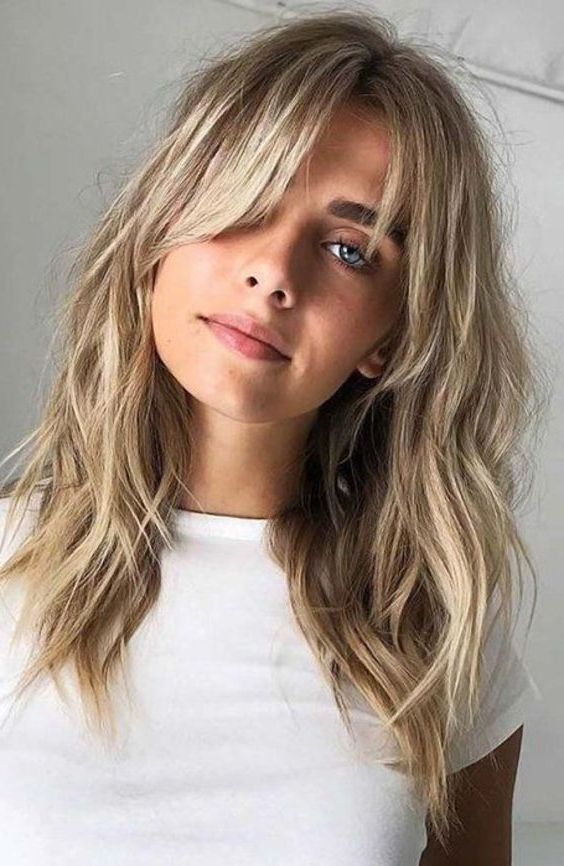 30 Brightest Medium Length Layered Hairstyles For A Inside Recent Dynamic Layered Feathered Bangs Hairstyles (View 10 of 25)