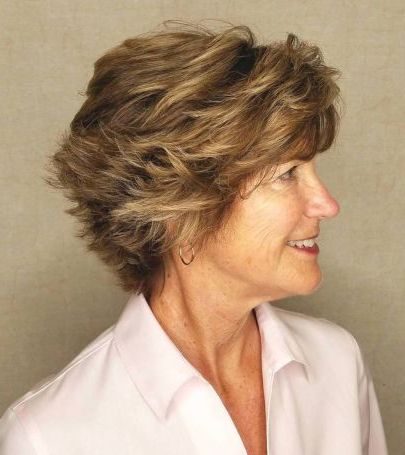 30+ Simple Short Hairstyles For Women Over 50 – Latest News Inside Latest Elegant Feathered Undercut Pixie Hairstyles (View 18 of 25)