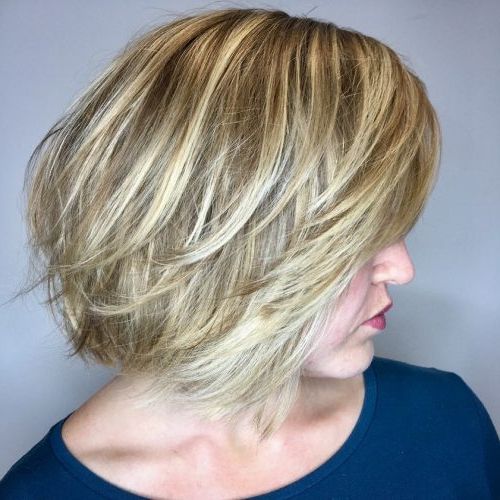 31 Cute & Easy Short Layered Haircuts Trending In 2020 Within Most Recent Short Layered Bob Hairstyles With Feathered Bangs (View 4 of 25)
