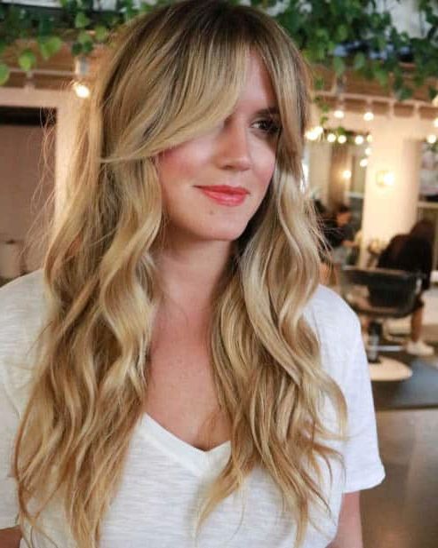 44 Trendy Long Layered Hairstyles 2020 (Best Haircut For Women) For Current Dynamic Layered Feathered Bangs Hairstyles (View 21 of 25)