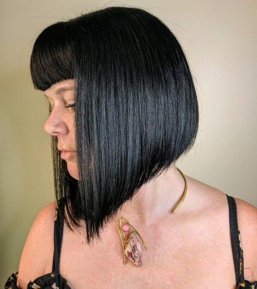 53 Popular Medium Length Hairstyles With Bangs In 2020 Pertaining To Most Recently Long Feather Cut Bangs Hairstyles With Flipped Ends (View 19 of 25)