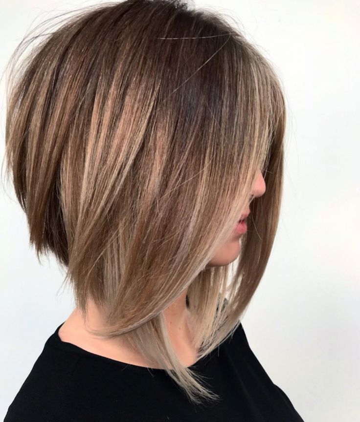 Hot Shot Bob/Lob Finalists 2019 – Behindthechair Throughout Best And Newest Elongated Feathered Bangs Hairstyles With Edgy Mob (View 3 of 25)