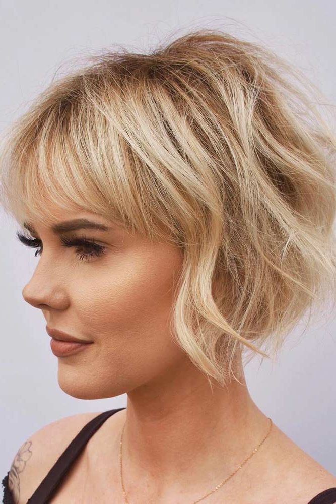 Layered Bob Haircuts & Why You Should Get One In 2020 Within Most Recent Short Layered Bob Hairstyles With Feathered Bangs (View 11 of 25)