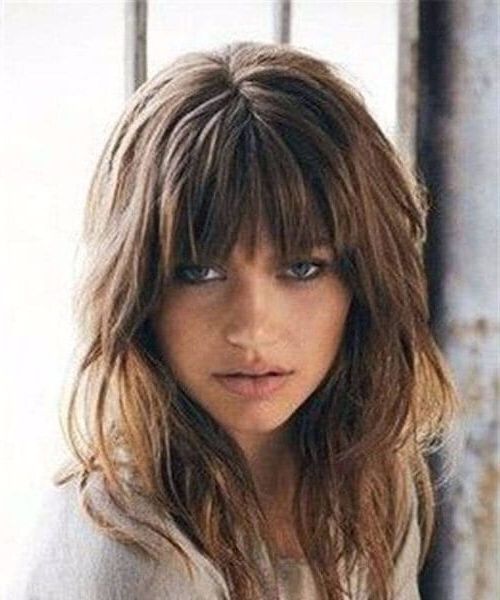 Rock The Shag, Rock The World: 60 Fantastic Shag Haircut In Most Recent Cool Shag Hairstyles With Feathered Bangs (View 6 of 25)