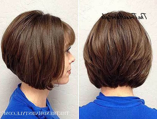 Shaggy Inverted Bob – 50 Trendy Inverted Bob Haircuts – The Within Most Recent Long Feathered Bangs Hairstyles With Inverted Bob (View 22 of 25)