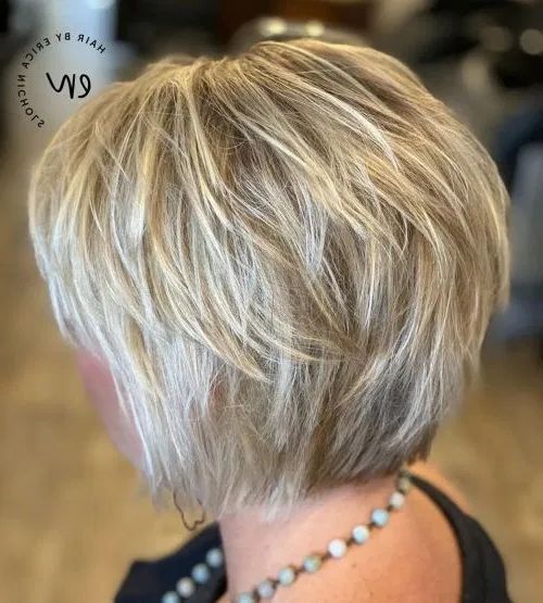 Short Feathered Bob In 2020 | Bob Hairstyles For Fine Hair In Current Short Layered Bob Hairstyles With Feathered Bangs (View 2 of 25)