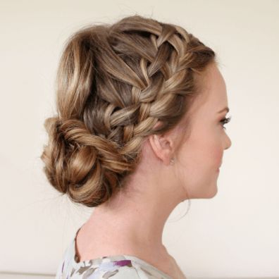 12 Braids For Summer | Braids With Curls, Braided Pertaining To Latest Fishtail Updo Braid Hairstyles (Photo 1 of 25)