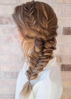 20 Braid Hairstyles For Your Weekend | Side Hairstyles With Regard To Latest Mermaid Side Braid Hairstyles (Photo 3 of 25)