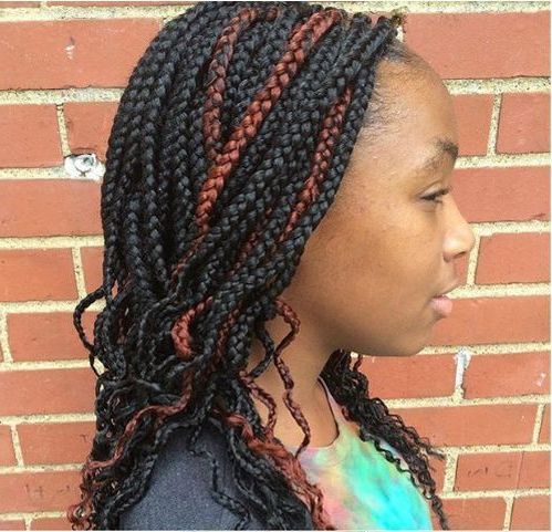 20 Mesmerising Box Braids Updo Hairstyles For Current Intricate Braided Updo Hairstyles (View 9 of 25)