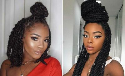 23 Hot Marley Twist Hairstyles To Try Right Now | Stayglam Inside Recent Marley Twists High Ponytail Hairstyles (View 7 of 25)