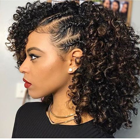 30 Pretty Hairstyles And Braided Looks For Any Occasion Intended For Most Recently Chic Black Braided High Ponytail Hairstyles (Photo 17 of 25)