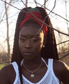 41 Best Box Braids With Head Wraps Images | Braids Regarding Most Current Head Wrap Braid Hairstyles (Photo 12 of 25)
