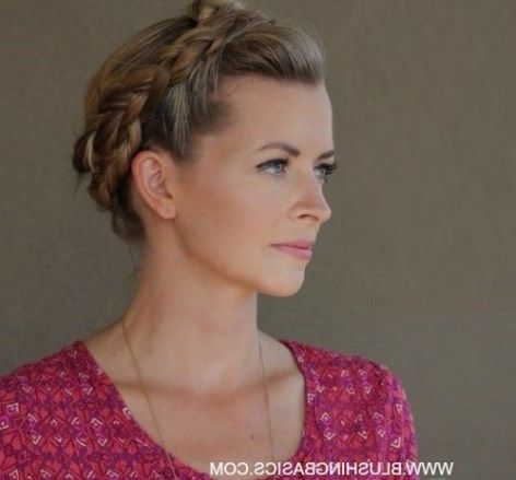 60 Breezy Crown Braid Hairstyles For Summer (with Images Throughout Most Recently Bridal Crown Braid Hairstyles (View 17 of 25)