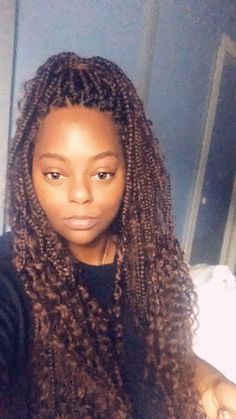 7 Best Handmade Bohemian Box Braids Images In 2018 | Box With Most Recent Boho Braided Half Do Hairstyles (Photo 21 of 25)