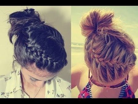 Braided Bun Updo Tutorial For Long And Medium Hair – Hair Intended For Newest Folded Braided Updo Hairstyles (Photo 1 of 25)