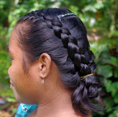 Braids & Hairstyles For Super Long Hair: Micronesian Girl In Most Popular Double Dutch Braids Hairstyles (View 3 of 25)