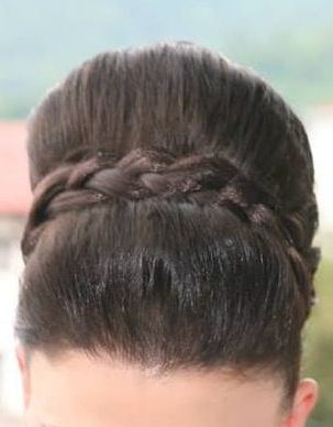 Classic Bun With Braid (with Images) | Elegant Hairstyles With Regard To Best And Newest Reverse Braided Buns Hairstyles (View 12 of 25)