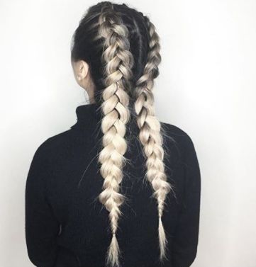 Double Dutch Braids | Twist Braid Styles, Sophisticated With Regard To Most Recent Double Dutch Braids Hairstyles (View 21 of 25)