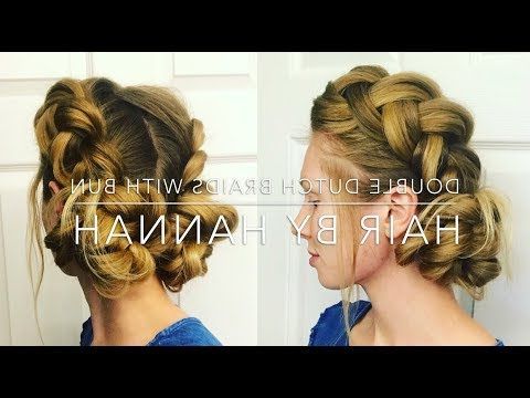 Double Dutch Braids With Buns – Youtube | Double Dutch Within Latest Double Dutch Braids Hairstyles (View 20 of 25)