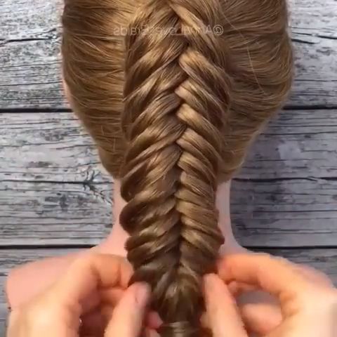Dutch Fishtail Braid?????? – #braid #dutch #fishtail In Throughout Most Up To Date Double Braided Single Fishtail Braid Hairstyles (Photo 11 of 25)